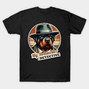 Detective Rottweiler T-Shirt